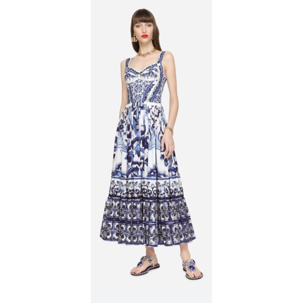 Dolce & Gabbana Blue Dress